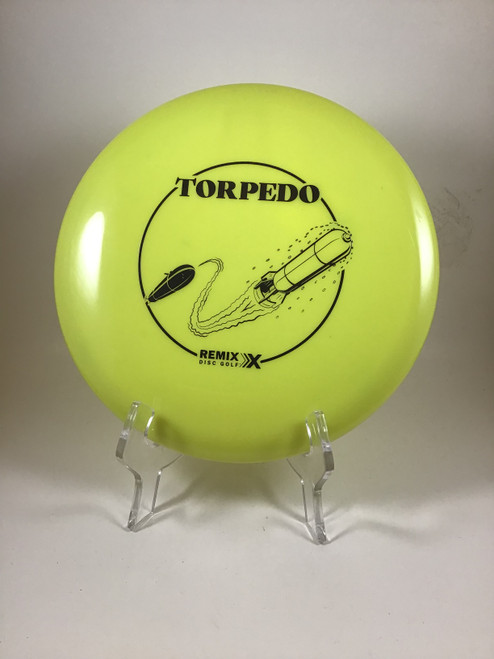 Vist Large View of Product Image Which is Used REMIX TORPEDO Disc Golf Mid Range Yellow 173g