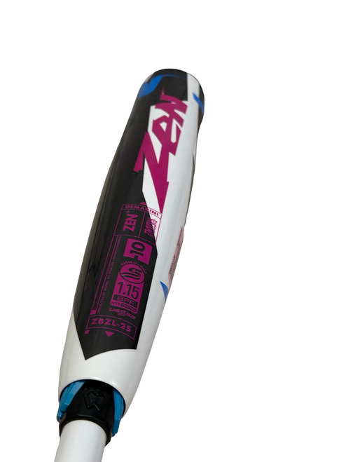 Vist Large View of Product Image Which is Used Demarini ZEN ZBZL-25 -10 USSSA 2 3/4 Baseball Bat 31" 31/21
