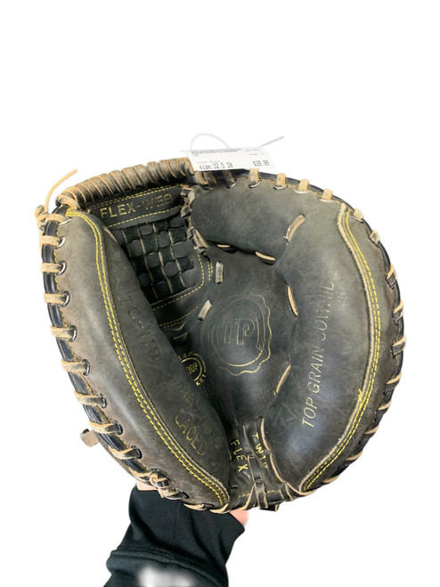 Vist Large View of Product Image Which is Used TP BB/SB Catchers RH Throw Black 32 1/2"