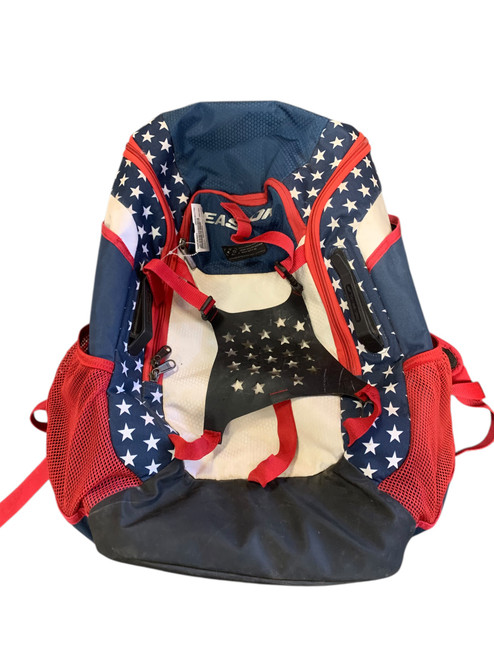 Vist Large View of Product Image Which is Used Easton BACKPACK BB/SB Player Backpack Navy Blue