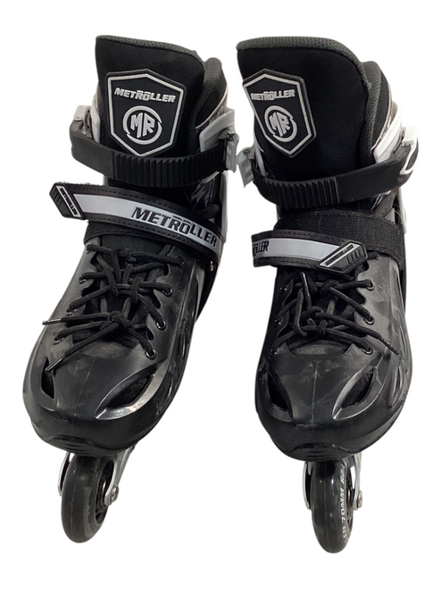 Vist Large View of Product Image Which is Used METROLLER Senior Rec Fitness Skates Black Adjustable