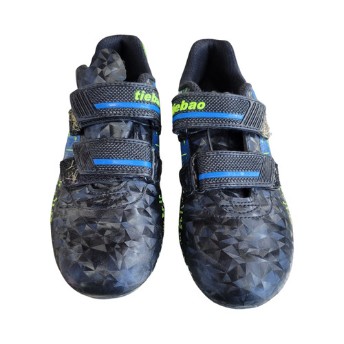 Vist Large View of Product Image Which is Used TIEBAO CLEATS 12.5Y Soccer Cleats Black Youth 12.5