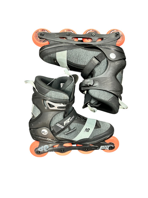 Vist Large View of Product Image Which is Used K2 FIT 80 PRO Senior Rec Fitness Skates Grey Senior 12