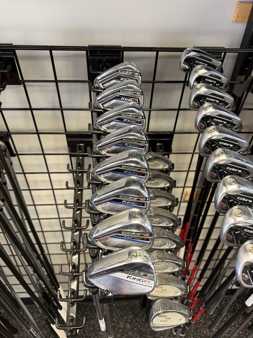 Vist Large View of Product Image Which is Used Cobra KING F7 ONE LENGTH Mens Iron Set LH 4I-GW/AW