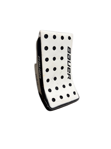 Vist Large View of Product Image Which is Used Bauer RX Senior Goalie Blocker Black