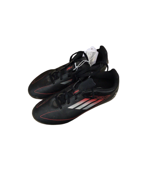 Vist Large View of Product Image Which is Used Adidas Soccer Cleats Black Junior 04.5