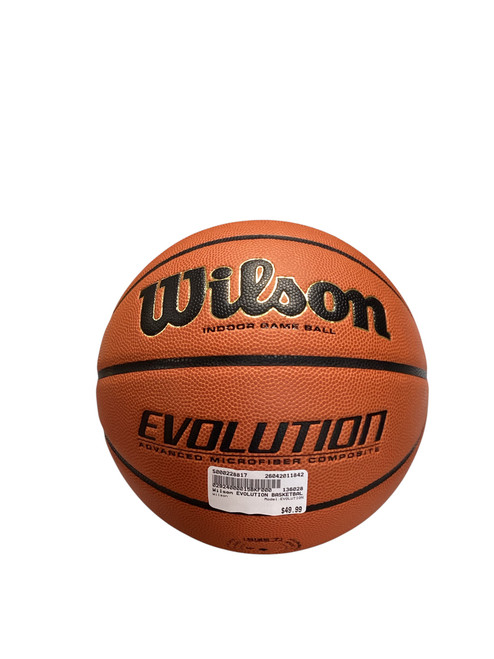 Vist Large View of Product Image Which is Used Wilson EVOLUTION Basketball Adult Outdoor