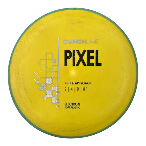 Vist Large View of Product Image Which is Used Axiom PIXEL Disc Golf Putter Yellow 174g