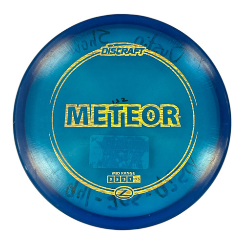 Vist Large View of Product Image Which is Used Discraft METEOR Disc Golf Mid Range Royal Blue 175g