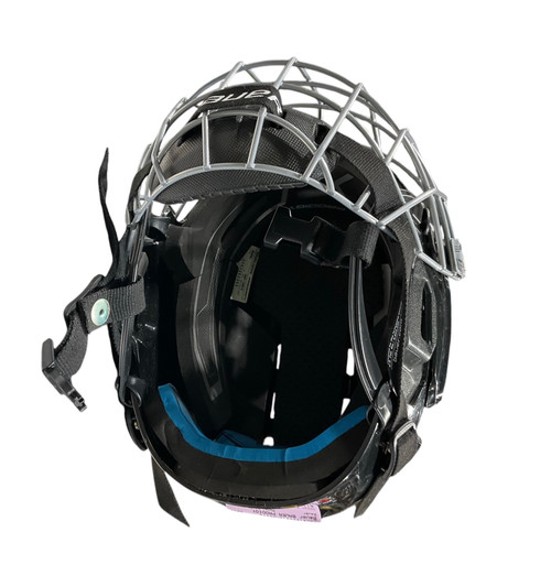 Vist Large View of Product Image Which is Used Bauer BAUER PRODIGY Helmet Cage Combo Black SM