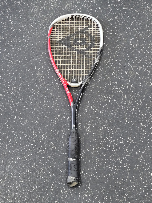 Vist Large View of Product Image Which is Used Dunlop FLUX 45 Adult Squash Racquet Red Unknown