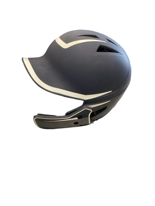 Vist Large View of Product Image Which is Used Champro BATTING HELMET W/ JAW GUARD NAVY Batting Helmet No Mask Navy Blue MD