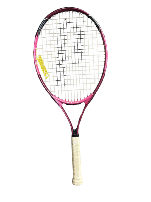 Vist Large View of Product Image Which is Used Prince PSG Adult Tennis Racquet Pink 4 5/8"