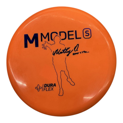 Vist Large View of Product Image Which is Used Prodigy M MODEL S Disc Golf Mid Range Orange 180g
