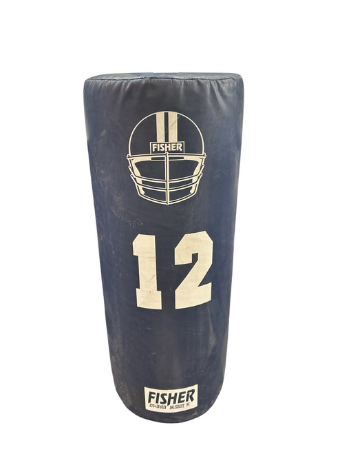 Vist Large View of Product Image Which is Used Fisher HALF ROUND DUMMY FB Tackling Dummy Navy Blue