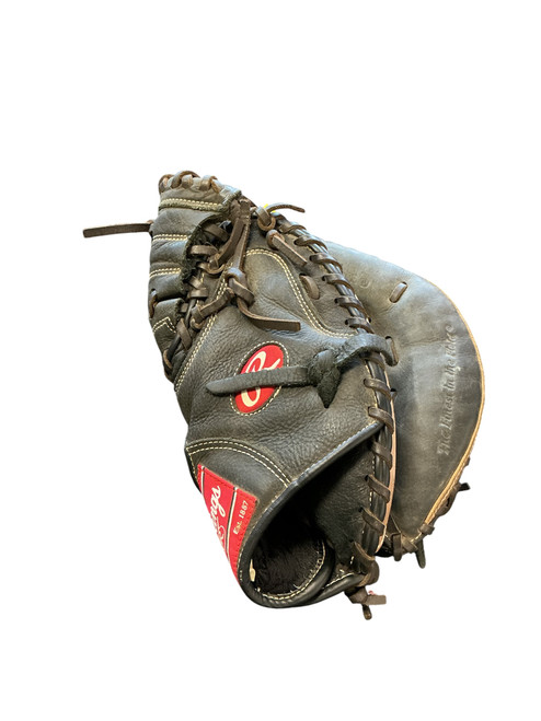 Vist Large View of Product Image Which is Used Rawlings D325BCM BB/SB Catchers RH Throw Black 32 1/2"