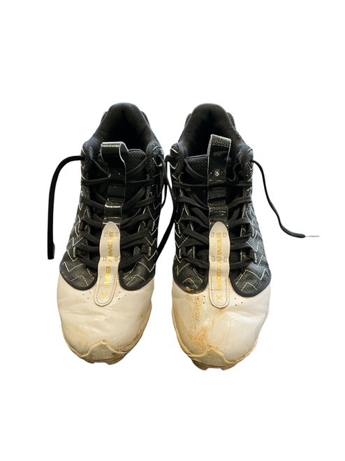 Vist Large View of Product Image Which is Used Under Armour BASEBALL CLEAT BB/SB Cleats Black SR 08.5