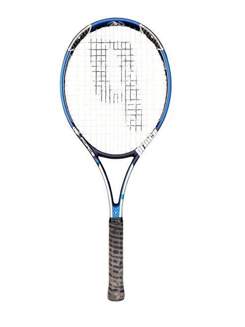 Vist Large View of Product Image Which is Used Prince FORCE 3 Adult Tennis Racquet Royal Blue Unknown