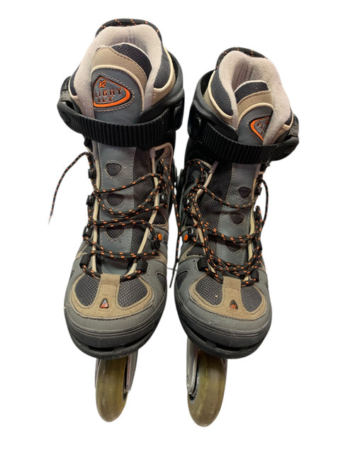 Vist Large View of Product Image Which is Used K2 EXO Senior Rec Fitness Skates Black Senior 9