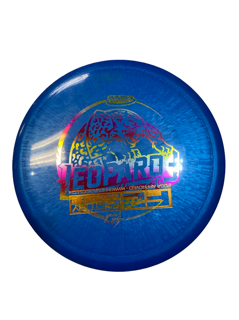 Vist Large View of Product Image Which is Used Innova LEOPARD 3 Disc Golf Mid Range Royal Blue