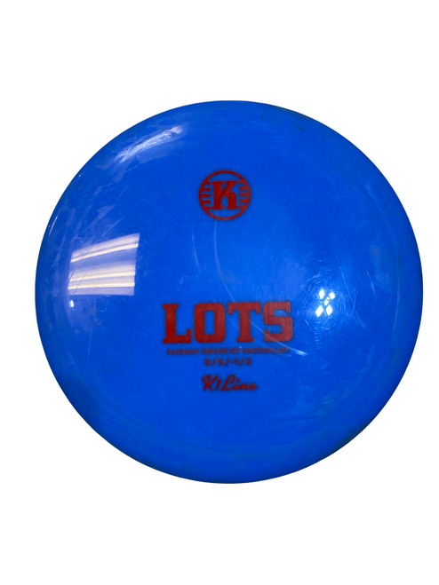 Vist Large View of Product Image Which is Used Kastaplast LOTS Disc Golf Mid Range Royal Blue