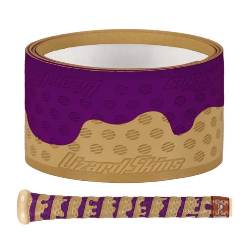 Vist Large View of Product Image Which is Lizard Skins, bat grip, Grape PBJ