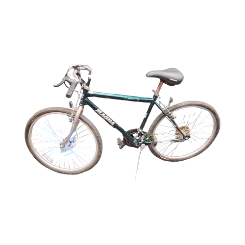 Vist Large View of Product Image Which is Used Magna GLACIER POINT Hybrid/City Bike Mens Teal 51-53cm - SM Mens Frame