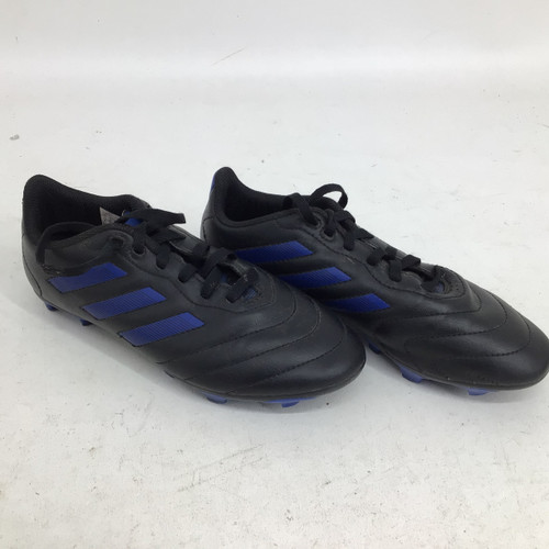 Vist Large View of Product Image Which is Used Adidas GOLETTO JR 4.0 SOCCER CLEAT Soccer Cleats Navy Blue Junior 04