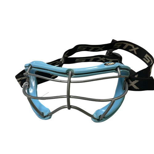 Vist Large View of Product Image Which is Used STX 4 SIGHT PLUS -S Lacrosse Facial Protect Royal Blue Senior