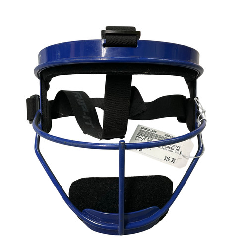 Vist Large View of Product Image Which is Used RIP-IT DEF PRO FIELDERS MASK YTH BB/SB Fielders Mask Navy Blue One Size