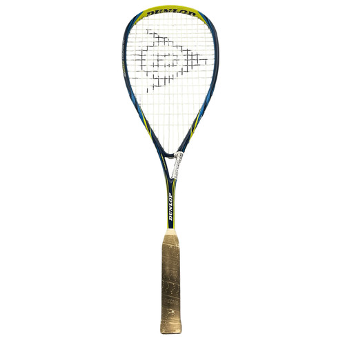Vist Large View of Product Image Which is Used Dunlop BIOMIMETIC EVOLUTION 130 Adult Squash Racquet Navy Blue 4 5/8"