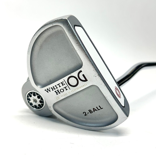 Vist Large View of Product Image Which is Used Odyssey WHITE HOT OG 2 BALL Mens Putter RH