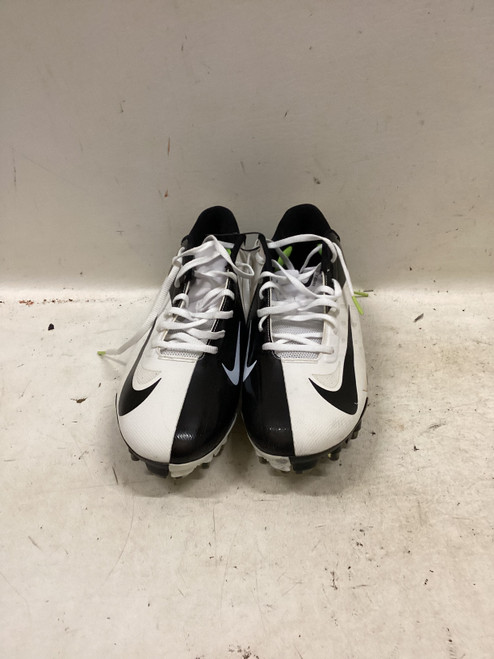 Vist Large View of Product Image Which is Used Nike VAPOR ELITE LAX Cleats Mens Black And White Senior 11