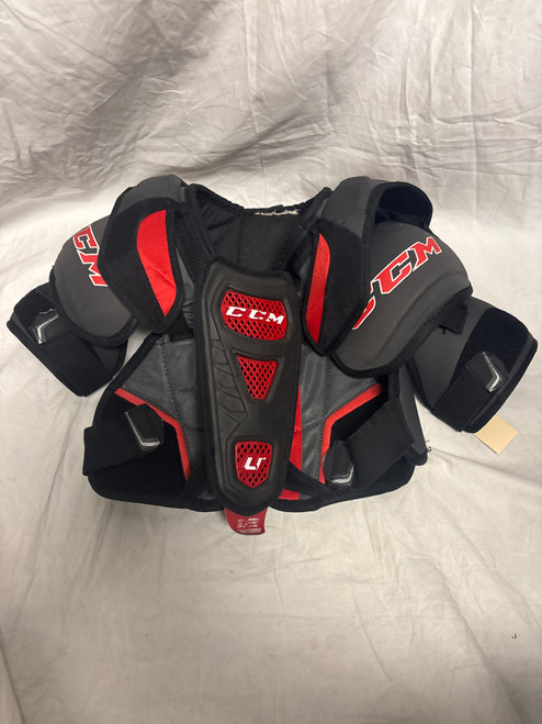 Vist Large View of Product Image Which is Used CCM U 12 Junior Shoulder Pads MD