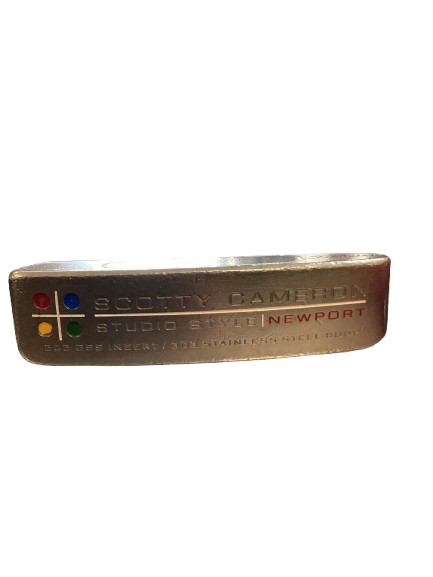 Vist Large View of Product Image Which is Used Scotty Cameron STUDIO STYLE NEWPORT Mens Putter RH