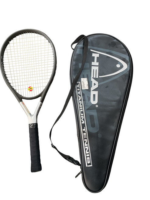 Vist Large View of Product Image Which is Used Head TI. S6 Adult Tennis Racquet Black Unknown