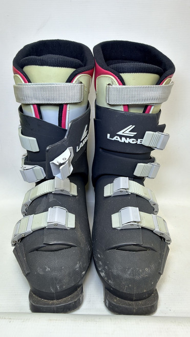 Vist Large View of Product Image Which is Used Lange XSI Womens DH Ski Boot Pink And Black 260 MP - M08 - W09