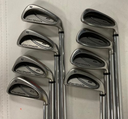 Vist Large View of Product Image Which is Used Wilson FATSHAFT Mens Iron Set RH 3I-PW