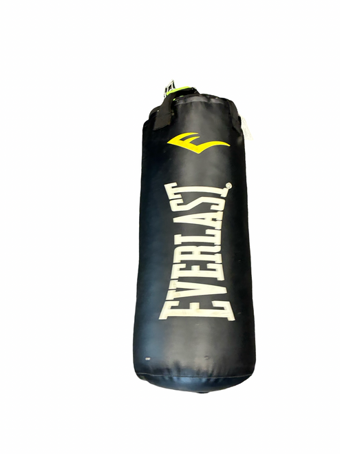 Vist Large View of Product Image Which is Used Everlast 50LB Boxing Heavy Bag Black 50 lb