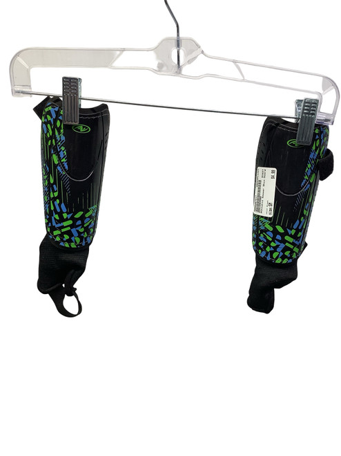 Vist Large View of Product Image Which is Used Soccer Shin Guards Junior Black SM