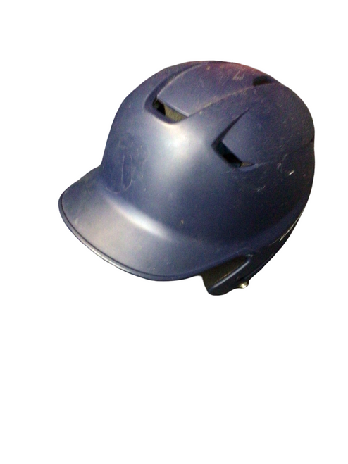 Vist Large View of Product Image Which is Used Easton 7 1/8 TO 7 1/2 Batting Helmet No Mask Navy Blue LG