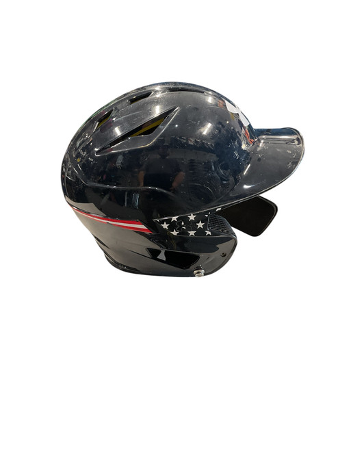 Vist Large View of Product Image Which is Used Under Armour UABH2-110 5 7/8- 6 3/4 Batting Helmet No Mask Navy Blue S/M