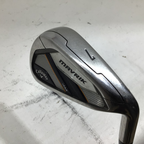 Vist Large View of Product Image Which is Used Callaway MAVRIK PRO 7 IRON S FLEX Mens Individual Iron RH 7 Iron