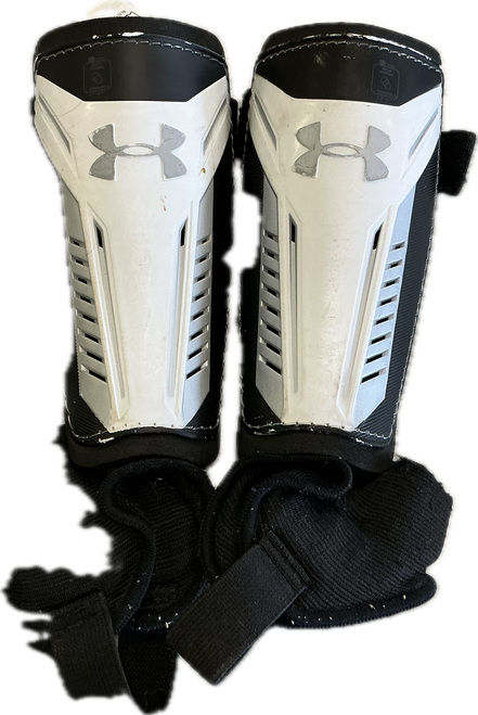 Vist Large View of Product Image Which is Used Under Armour Soccer Shin Guards Junior None Junior