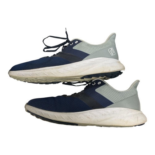 Vist Large View of Product Image Which is Used Foot Joy Mens Golf Shoes Navy Blue Senior 13
