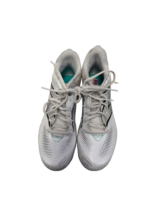 Vist Large View of Product Image Which is Used New Balance FREEZJW5 LAX Cleats Boys White Junior 05