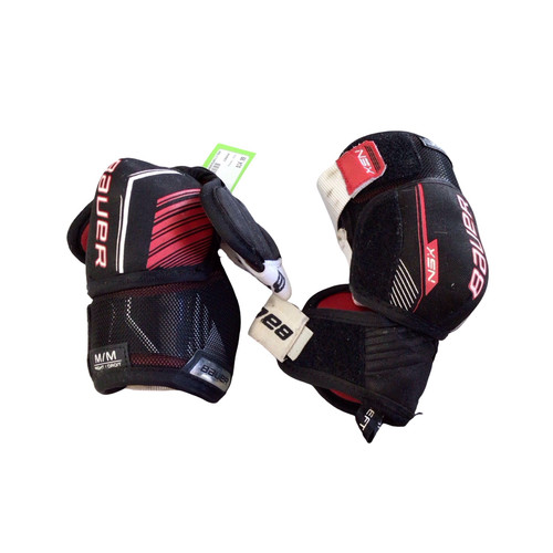Vist Large View of Product Image Which is Used Bauer NSX Junior Elbow Pads MD