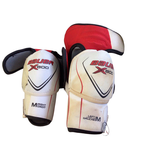 Vist Large View of Product Image Which is Used Bauer X800 Senior Elbow Pads MD