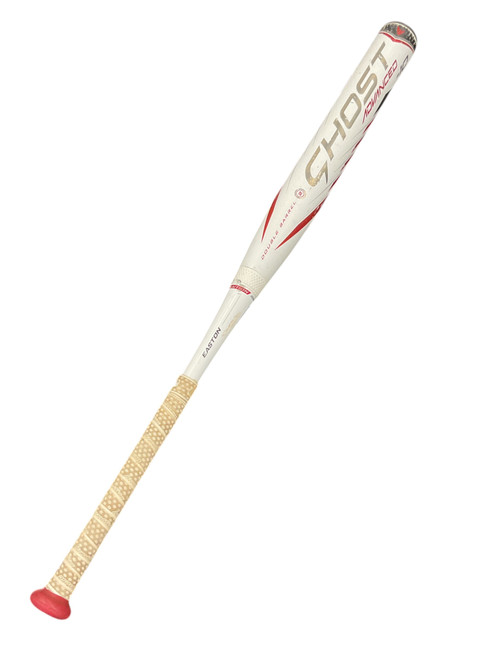 Vist Large View of Product Image Which is Used Easton GHOST ADVANCED DOUBLE BARREL 2 BB/SB Fastpitch Bat 33"