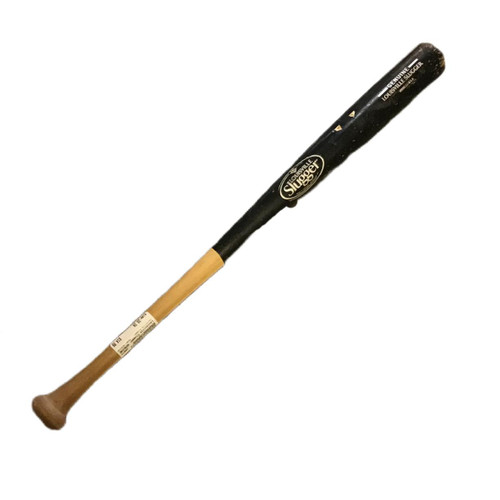 Vist Large View of Product Image Which is Used Louisville Slugger GENUINE Baseball Wood Bat 28"
